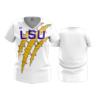 3835 WOMENS SPIRIT CREW NECK LSU-BBALL