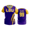 3835 WOMENS V NECK LSU-BBALL