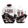 3850 UNISEX FLEECE HOODY LENS-AUTO-2