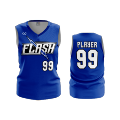 3836 WOMENS V NECK SLEEVELESS FLASH-2024-2