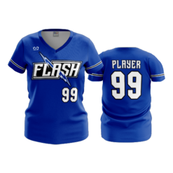 3836 WOMENS V NECK FLASH-2024-2