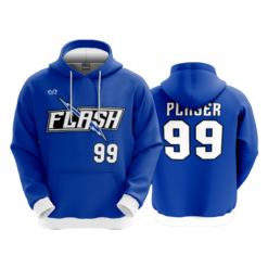 3836 UNISEX FLEECE HOODY FLASH-2024-2