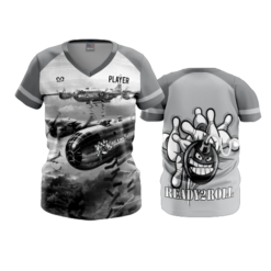 3857 WOMENS V NECK READY2ROLL-1
