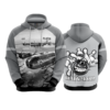 3857 UNISEX FLEECE HOODY READY2ROLL-1