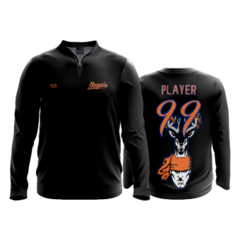 1368 QUARTER ZIP BATTING JACKET LONGSLEEVE YAQUIS-ADDONS