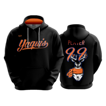1368 UNISEX FLEECE HOODY YAQUIS-ADDONS