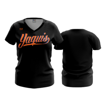 1368 WOMENS V NECK YAQUIS-BLANK-ADDS