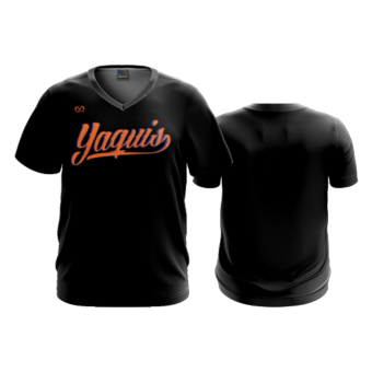 1368 MENS SPORT V NECK YAQUIS-BLANK-ADDS