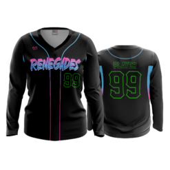 3435 WOMENS V NECK LONGSLEEVE RENEGADES-1
