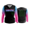 3435 WOMENS V NECK LONGSLEEVE RENEGADES-2