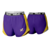 3849 WOMENS MICRO FIBER PRACTICE SHORT LOUISIANA-TIGERS-1