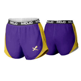 3849 WOMENS MICRO FIBER PRACTICE SHORT LOUISIANA-TIGERS-1