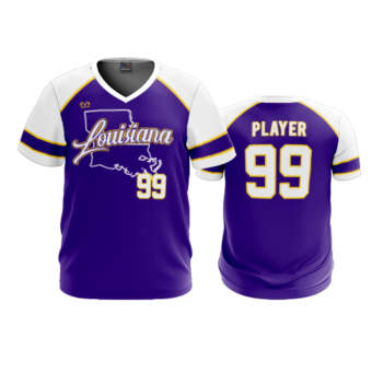3849 MENS SPORT V NECK LOUISIANA-TIGERS-1