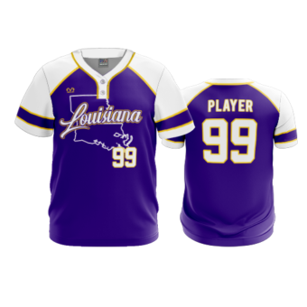 3849 MENS 2 BUTTON SCOOP NECK LOUISIANA-TIGERS-1