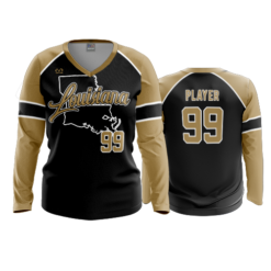 3849 WOMENS V NECK LONGSLEEVE LOUISIANA-TIGERS-2
