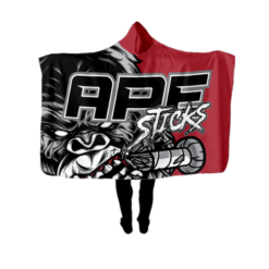 3861 UNISEX FAN WRAP HOODY APE-STICKS-1