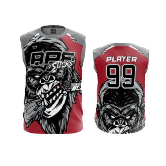 3861 MENS SPORT CREW NECK SLEEVELESS APE-STICKS-1