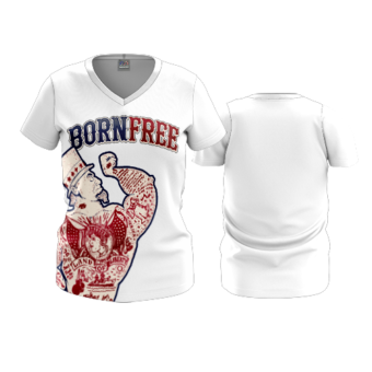 3843 WOMENS SPIRIT CREW NECK BORN-FREE-2024