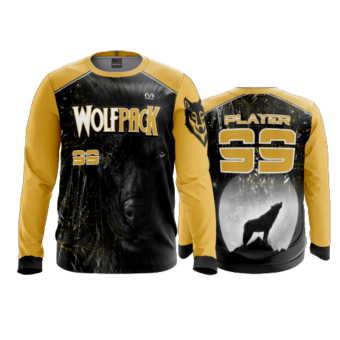 3846 MENS SPORT LONGSLEEVE POPSLOWOLFPACK