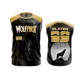 3846 MENS SPORT CREW NECK SLEEVELESS POPSLOWOLFPACK