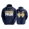 3837 UNISEX FLEECE HOODY TV-PRIDE-DRIP