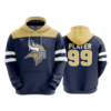 3837 UNISEX FLEECE HOODY TV-SPECKLE