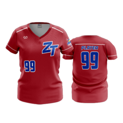 3840 WOMENS V NECK