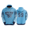 3839 UNISEX FLEECE HOODY