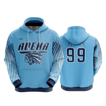 3839 UNISEX FLEECE HOODY