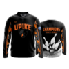 3844 UNISEX QUARTER ZIP RIBBED COLLAR LONGSLEEVE