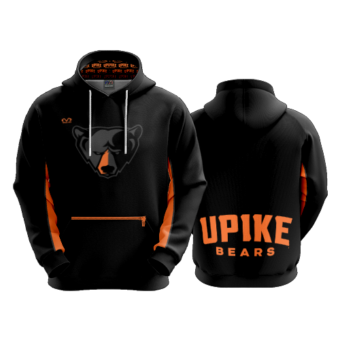 3844 3 POCKET TERRY FLEECE HOODY