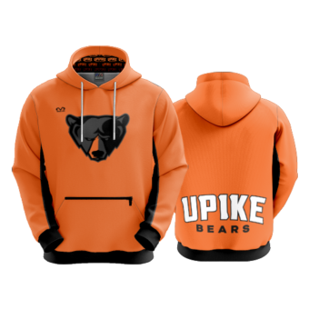 3844 3 POCKET TERRY FLEECE HOODY