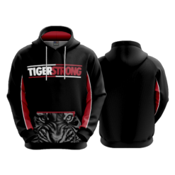 3856 3 POCKET TERRY FLEECE HOODY TIGERSTRONG