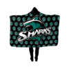 3874 UNISEX FAN WRAP HOODY COL-SHARKS-2023-1