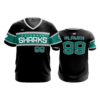 3874 MENS SPORT V NECK COL-SHARKS-2023-3
