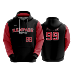 3885 UNISEX FLEECE HOODY NV-RAMPAGE-1