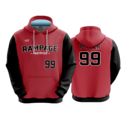 3885 UNISEX FLEECE HOODY NV-RAMPAGE-2