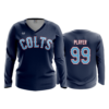 3868 WOMENS V NECK LONGSLEEVE COLTS-1
