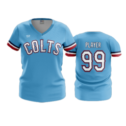 3868 WOMENS V NECK COLTS-2