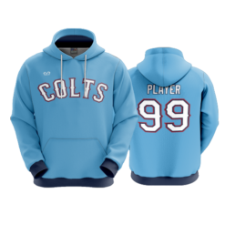 3868 UNISEX FLEECE HOODY COLTS-2