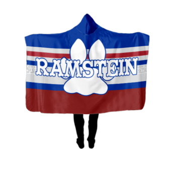 3869 UNISEX FAN WRAP HOODY RAMSTEIN-RAMS-1