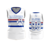 3869 WOMENS V NECK SLEEVELESS RAMSTEIN-RAMS-1