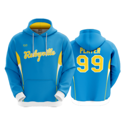 3614 UNISEX FLEECE HOODY RUBYVILLE-1