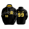 2865 UNISEX FLEECE HOODY SHAWNEE-BASEBALL-1