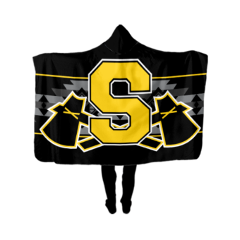 2865 UNISEX FAN WRAP HOODY SHAWNEE-BASEBALL-1