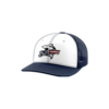 3872 R_P TRUCKER CAP 112 COL-SHARKS-MILITARY