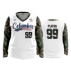 3874 WOMENS V NECK LONGSLEEVE COL-SHARKS-MILITARY
