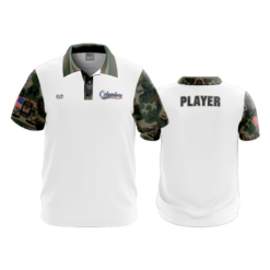 3872 MENS POLO SHIRT COL-SHARKS-MILITARY