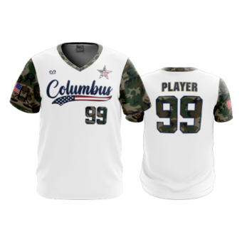 3874 MENS SPORT V NECK COL-SHARKS-MILITARY