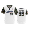 3872 MENS 2 BUTTON SCOOP NECK COL-SHARKS-MILITARY